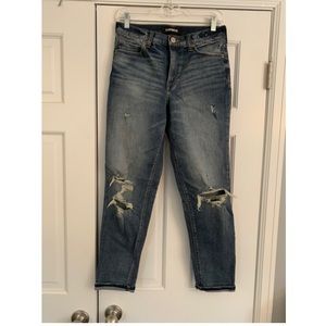 Girlfriend style Express jeans